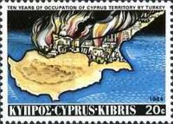 10 Years Cyprus territories occupied by Turkey