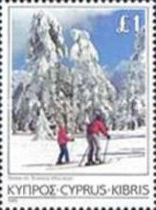 Snow on Troodos Mountain