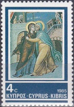 Virgin Mary and Elizabeth, St. John Monastery