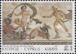 Paphos Mosaics - Apollo and Daphne, 3rd cent. A.D.