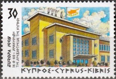 EUROPA 1998 - Declaration of Cyprus Independence
