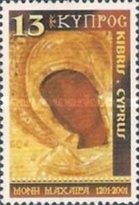 Icon of Virgin Mary, Macheras Monastery (1201-2001)