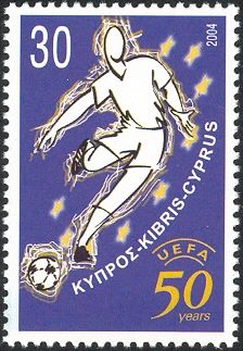 50th Anniversary UEFA - Football player