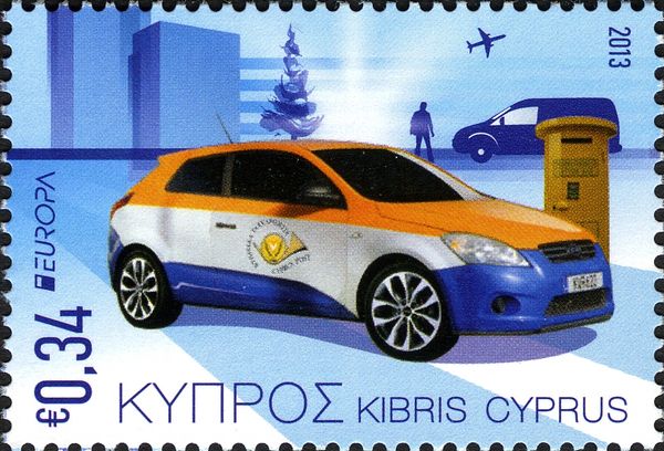 EUROPA 2013 - Postal Vehicles