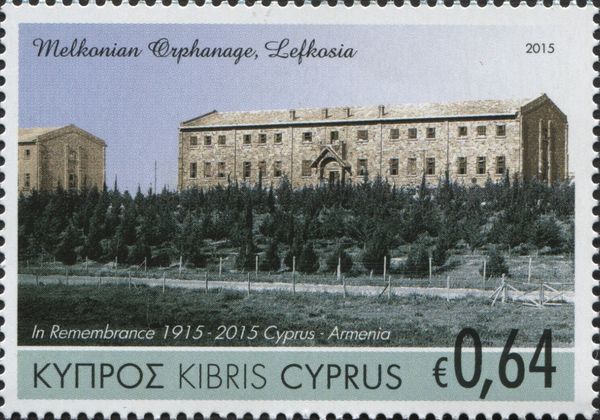Joint Issue Cyprus-Armenia, Melkonian Orphanage, Nicosia