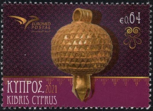 Euromed 2021: Gold Pendant, Egkomi (14th-13th cent. BC)