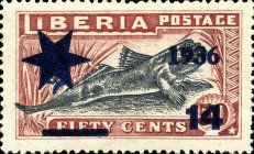 Atlantic Mudskipper (Periophthalmus barbarus) - Overprint Ne