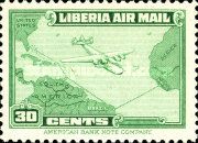 Plane and map