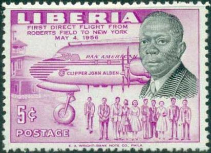 DC-6 and President William Tubman (1895-1971)