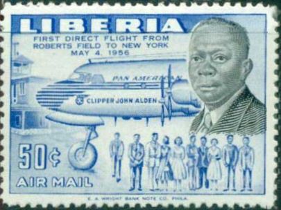 DC-6 and President William Tubman (1895-1971)