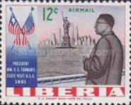 USA visit of President Tubman
