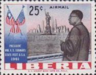 USA visit of President Tubman