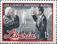 President Kennedy taking oath of office