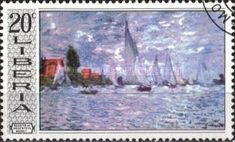 Monet : Regatta at Argenteul