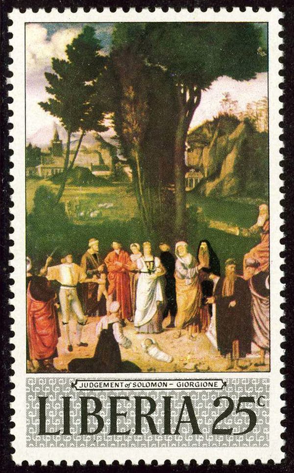 Judgment of Solomon, Giorgione
