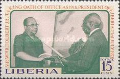Pres Tolbert Taking Oath, Richard A. Henries