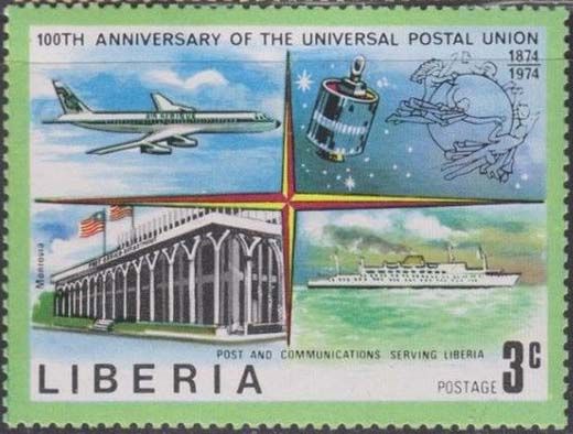 Aircraft, Communications Satellite, Postal Administration