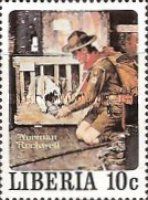 A Good Scout, by Norman Rockwell