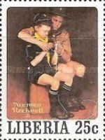 A Guiding Hand, by Norman Rockwell