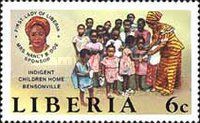 First Lady Nancy Doe with Children