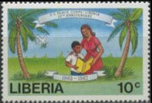 Map of Africa and Symbol