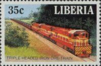 Triple-headed iron ore train