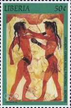 Ancient Greek wall painting