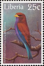 Broad-Billed Roller (Eurystomus glaucurus)