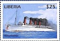 Mauritania Ocean Liner, 1906