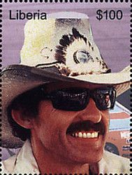 Richard Petty Wearing a White Hat