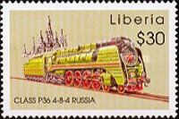 Class P36 4-8-4, Russia