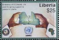 ECOWAS Emblem and Hands