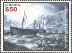 The “Victory” Towed into Gibraltar after the Battle