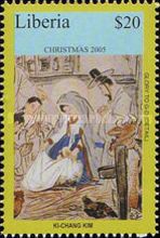 The Birth of Jesus, by Kim Ki-Chang