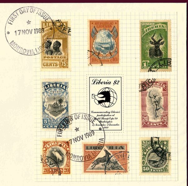 World stamp Expo 89, Washington, DC