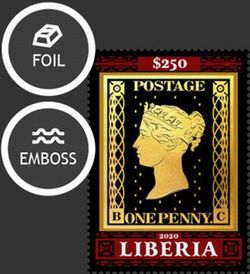 Penny Black Stamp