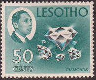 King Moshoeshoe II and Diamonds