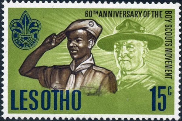 Boy Scout and Lord Baden Powell
