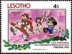 Christmas Day - Goofy, Donald, Mickey