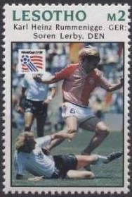 Rummenigge, Germany; Lerby, Denmark