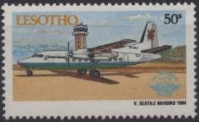 Airplane Fokker F.27 Friendship, control tower