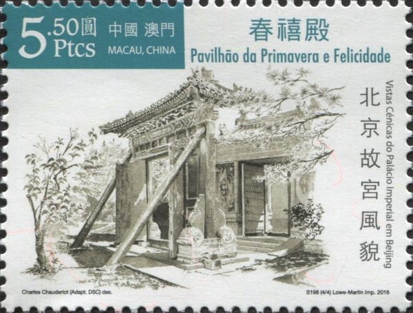 Scenery of the Imperial Palace in Beijing