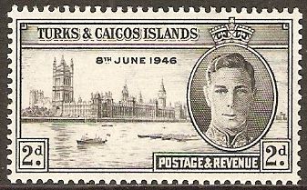King George VI and Houses of Parliament, London