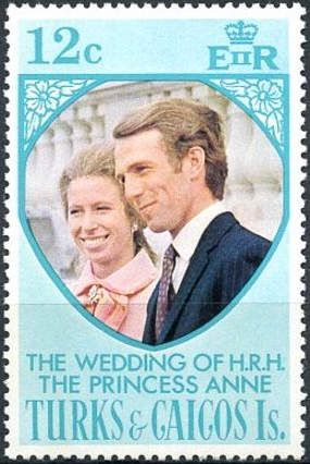 Princess Anne and Captain Mark Phllips