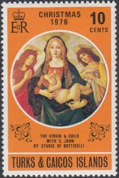 “Virgin and Child” with St John and an Angel”