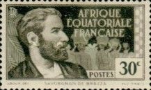 French Explorer Pierre Savorgnan de Brazza (1852-1905)