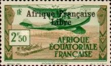 Pointe Noire, overprinted
