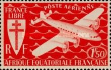 Cross of Lorraine & Four-motor Plane