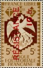 Phoenix overprinted and surcharged