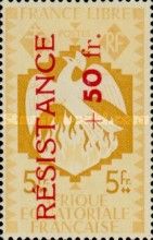 Phoenix overprinted and surcharged